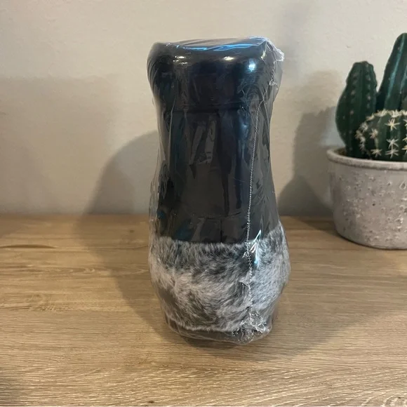 Women’s Faux Fur Lined Winter Snow Boots Black Waterproof Cozy Warm Size 9 - Picture 10 of 13